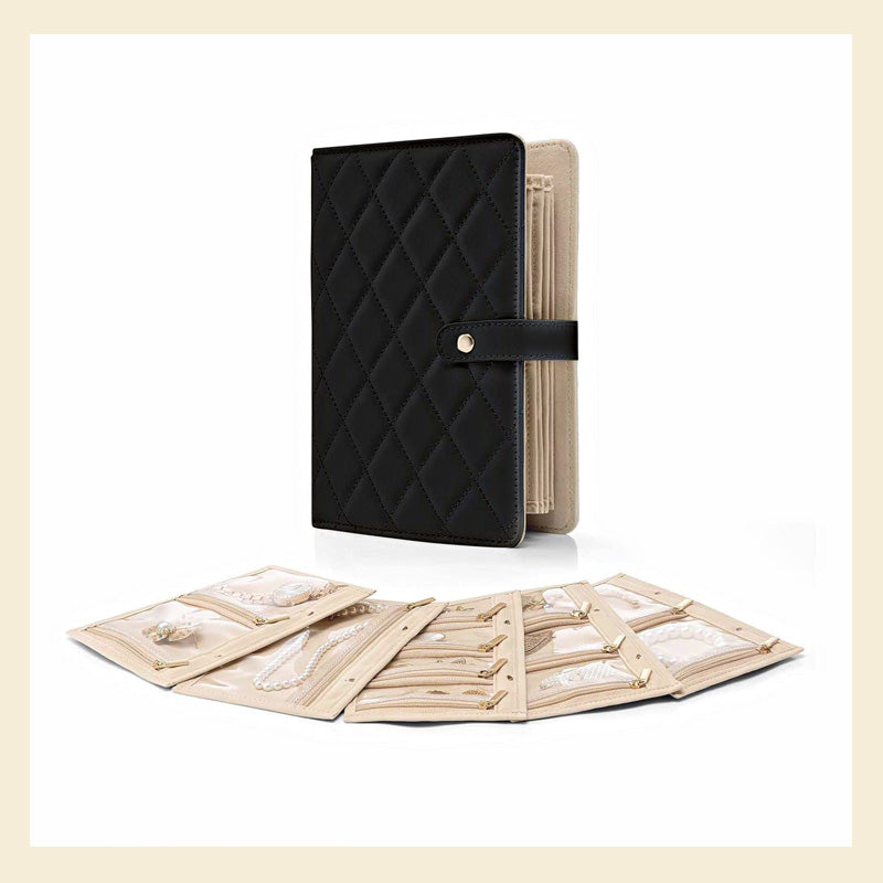 Foldable jewelry organizer