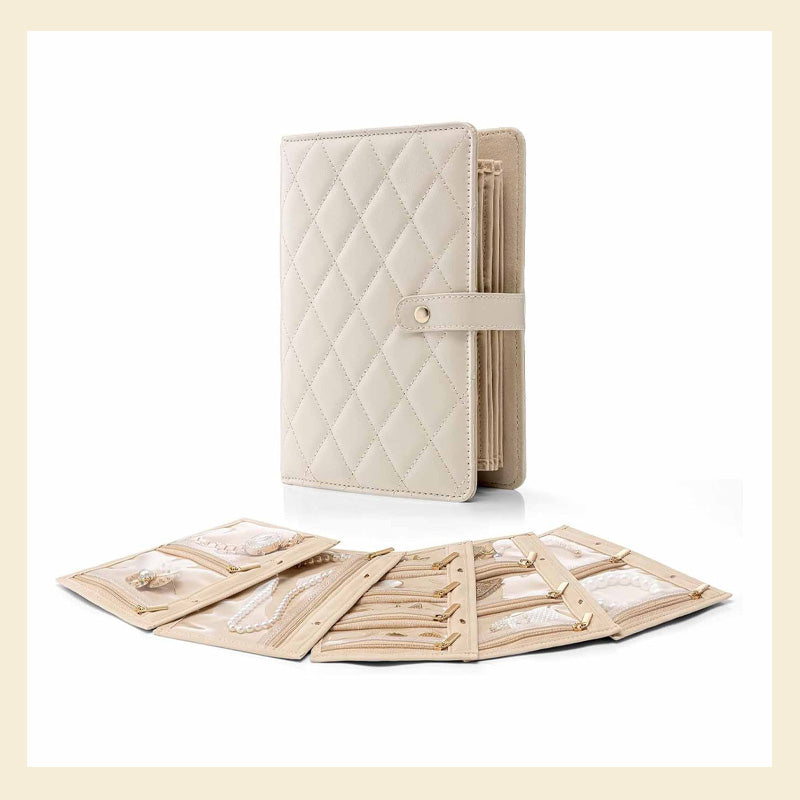 Foldable jewelry organizer