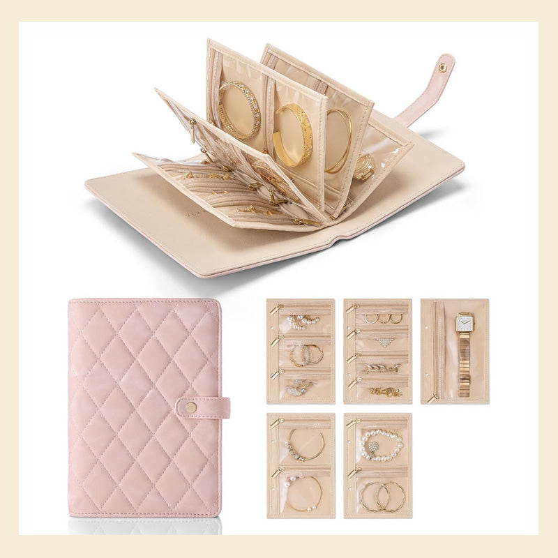 Foldable jewelry organizer